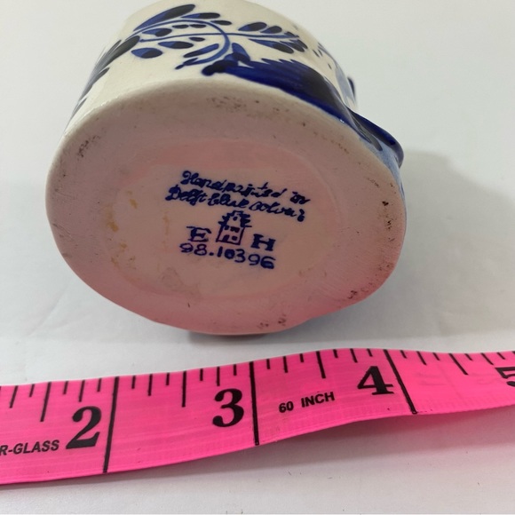 Lot of delft blue figures including rare bottle stopper. - Picture 13 of 15